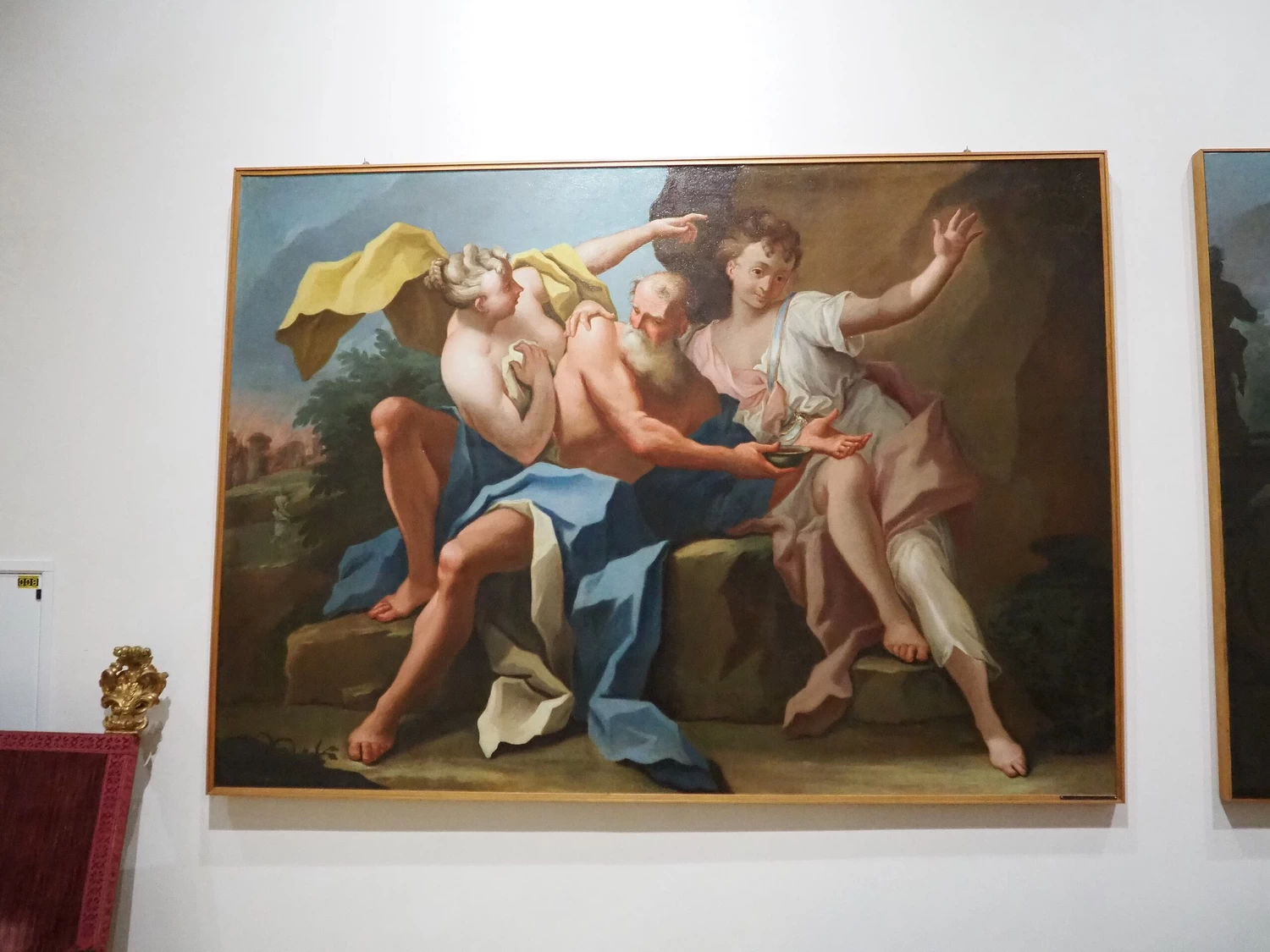 Le figlie di Lot - palazzo Roncale, Rovigo